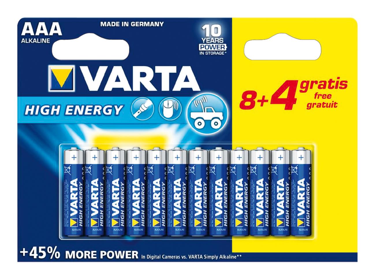 VARTA Batterien AAA - REPO-Markt